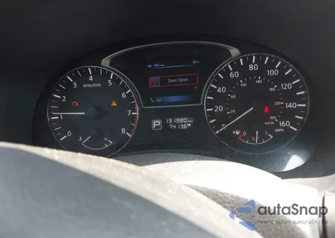 2013 Nissan Altima 2.5 Sl из США, поврежденный, VIN 1N4AL3AP3DN582652